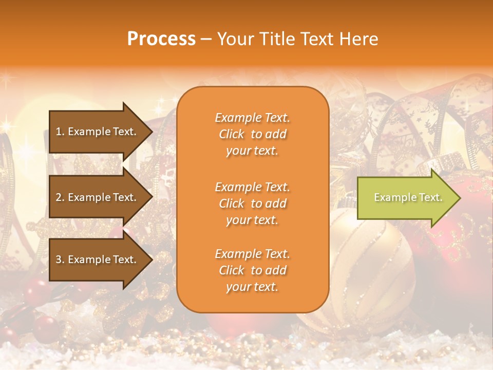 Gift New Gold PowerPoint Template