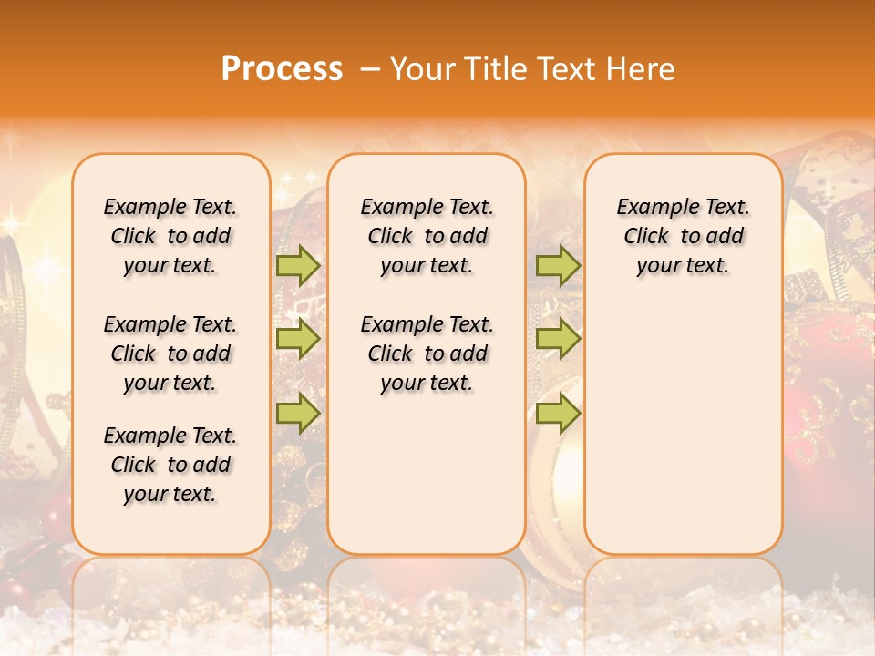 Gift New Gold PowerPoint Template
