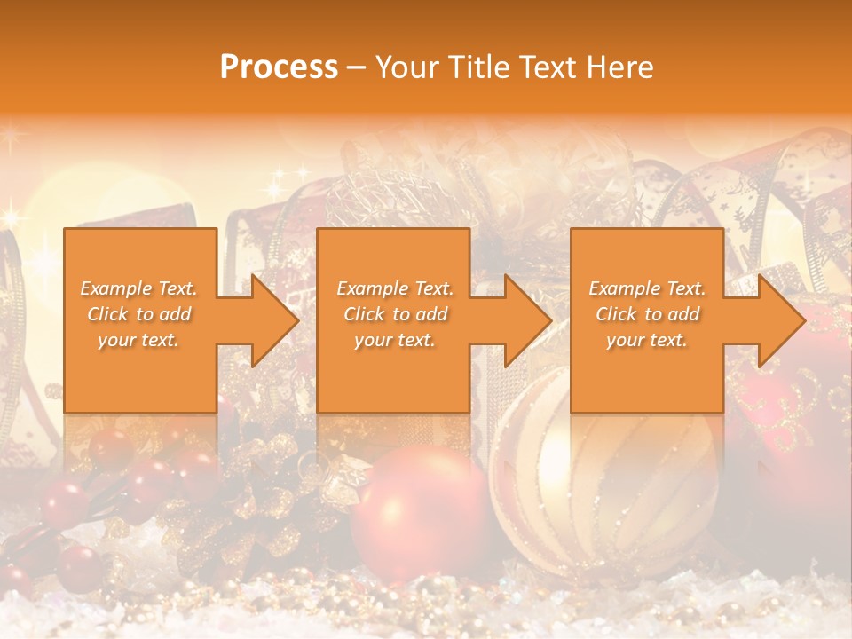 Gift New Gold PowerPoint Template