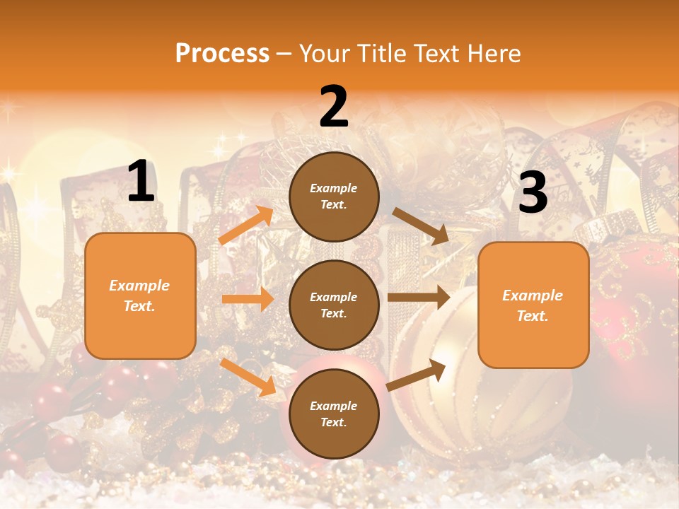 Gift New Gold PowerPoint Template