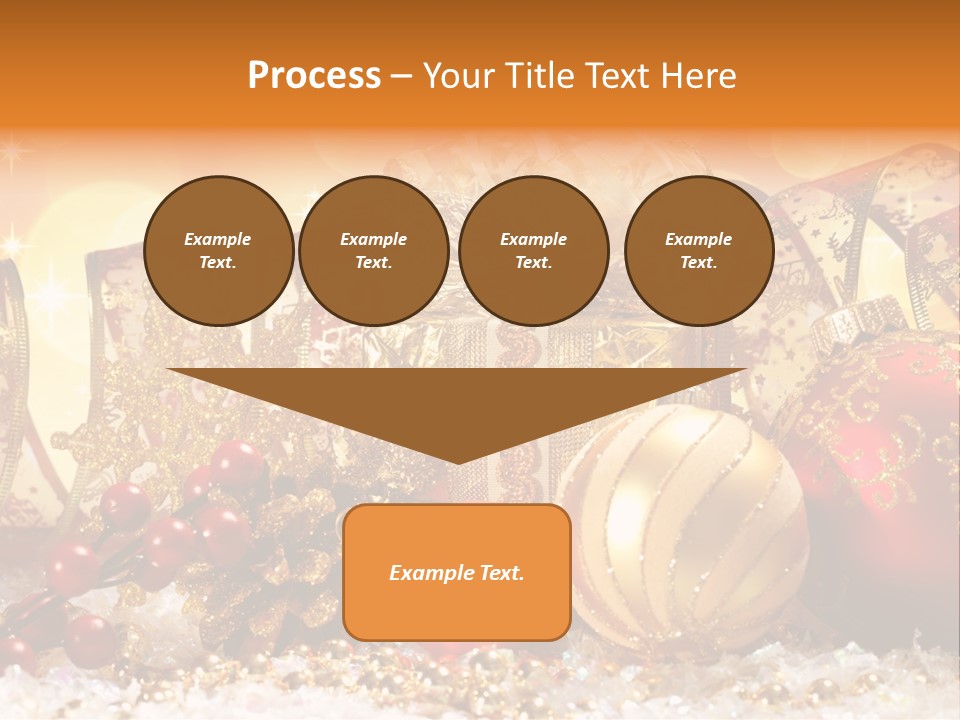Gift New Gold PowerPoint Template