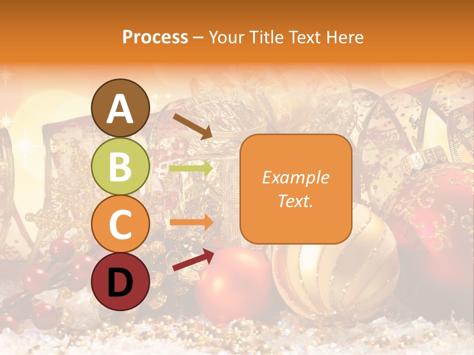 Gift New Gold PowerPoint Template