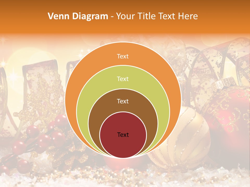 Gift New Gold PowerPoint Template