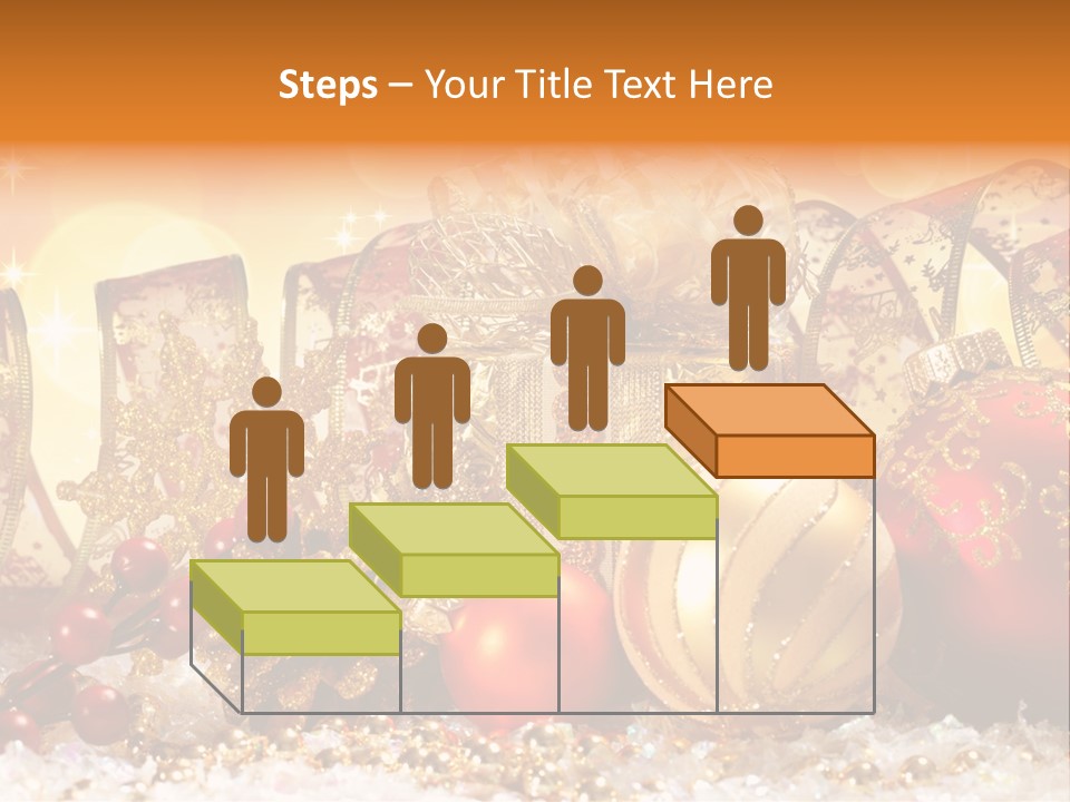 Gift New Gold PowerPoint Template