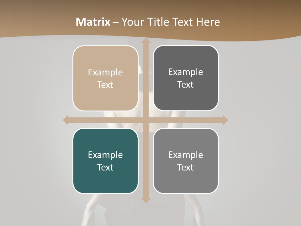 Dark People Nude PowerPoint Template