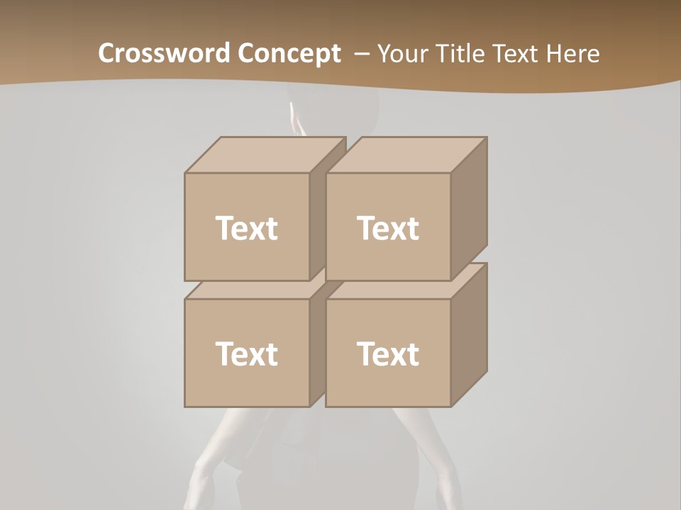 Dark People Nude PowerPoint Template