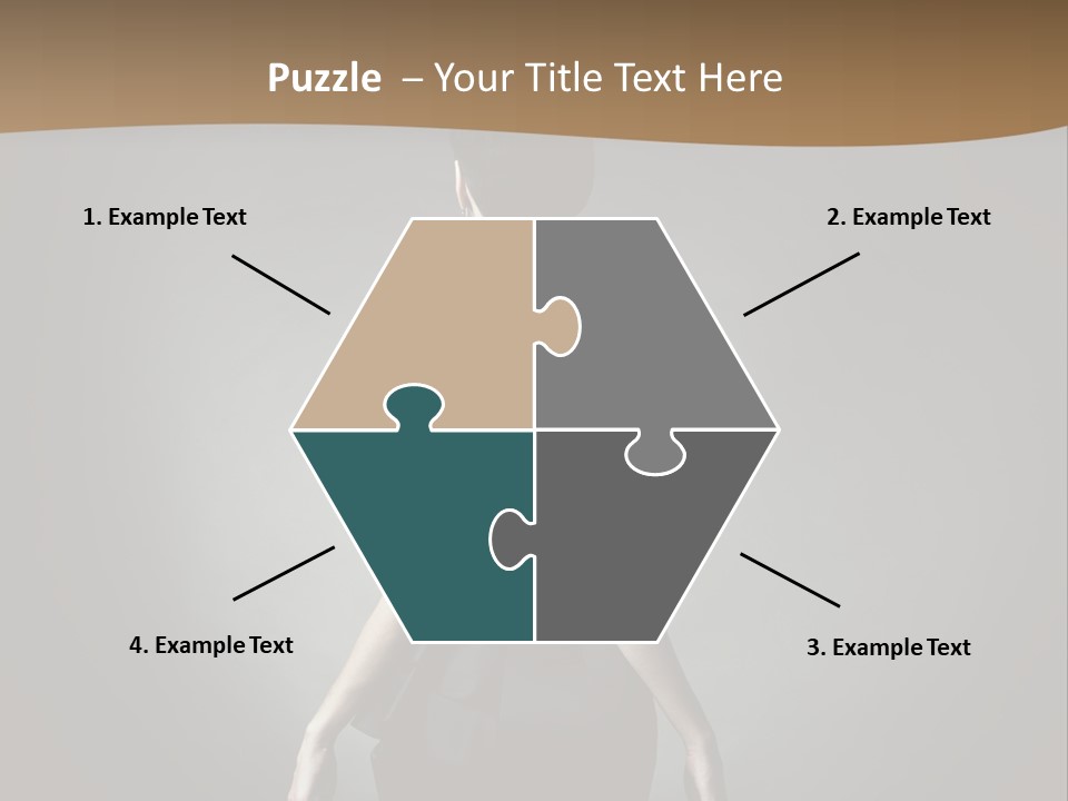 Dark People Nude PowerPoint Template