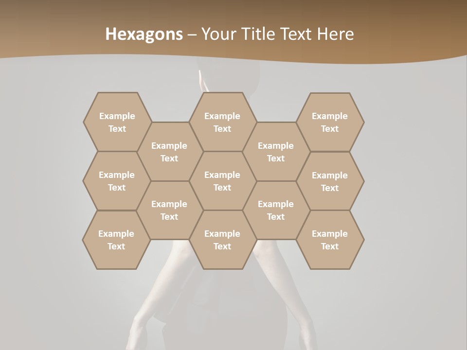 Dark People Nude PowerPoint Template