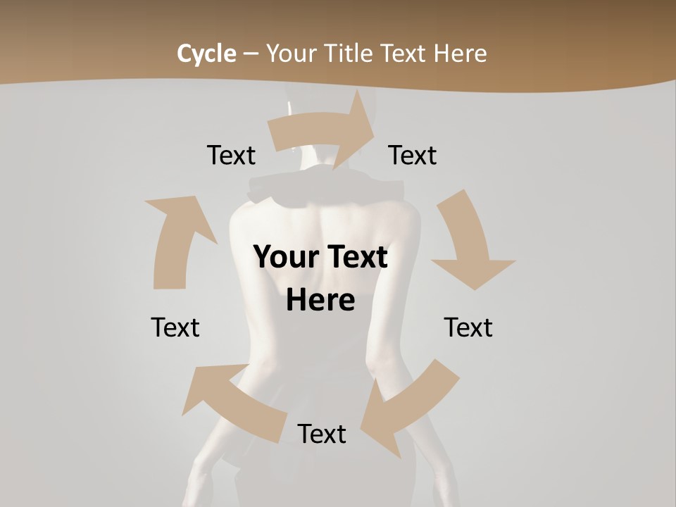 Dark People Nude PowerPoint Template