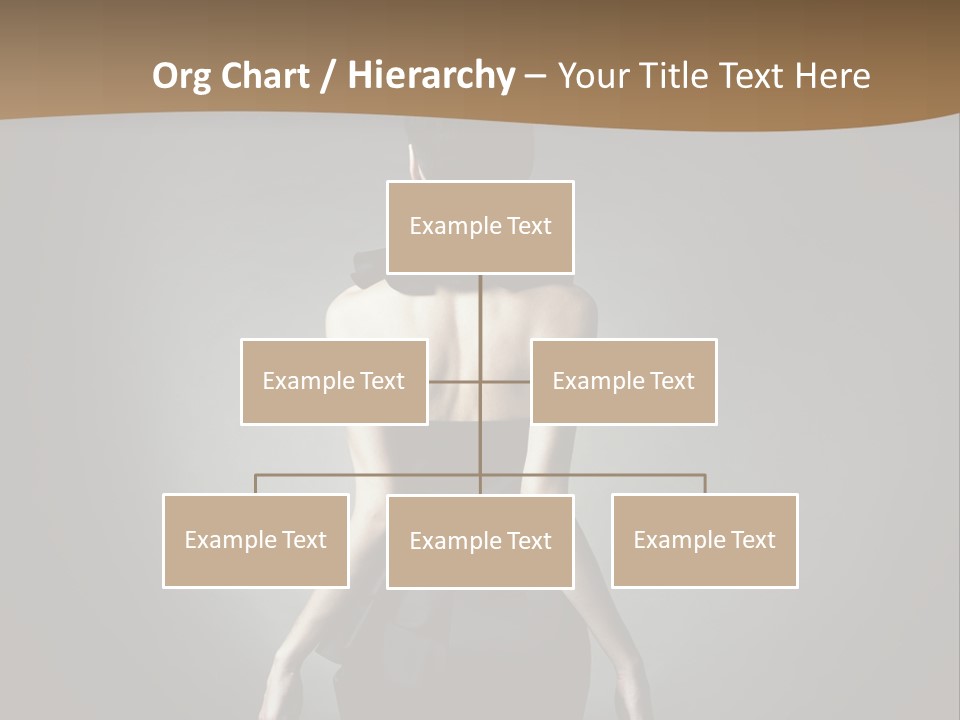 Dark People Nude PowerPoint Template