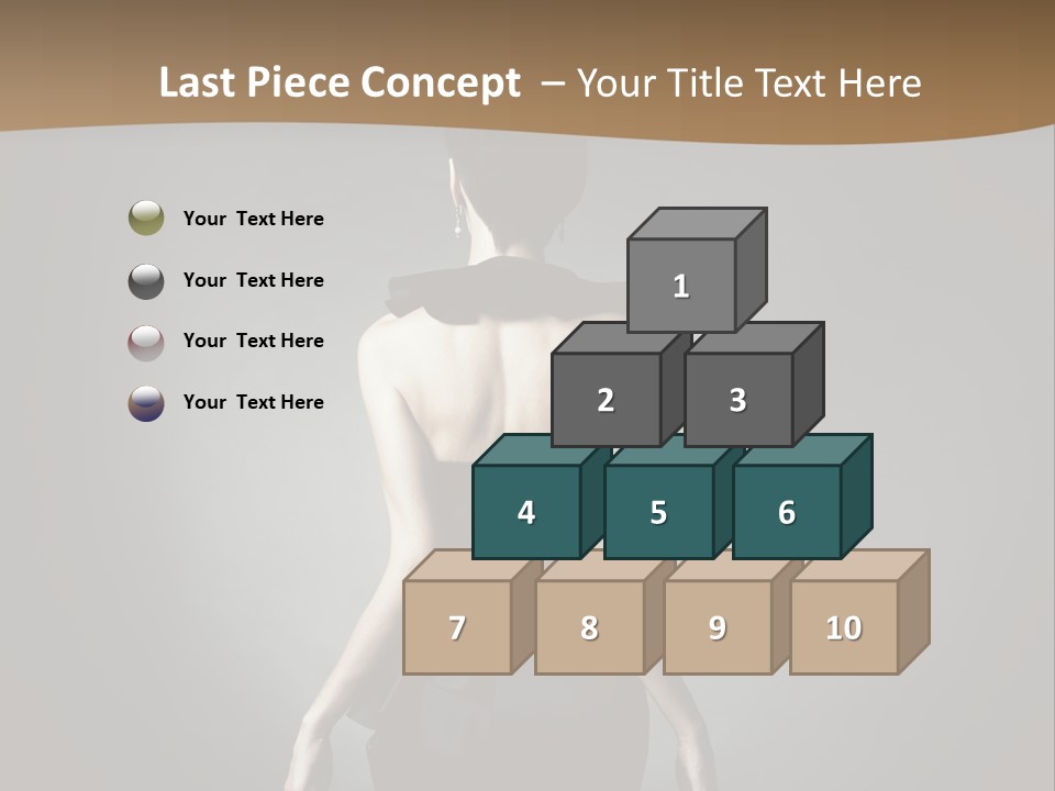 Dark People Nude PowerPoint Template