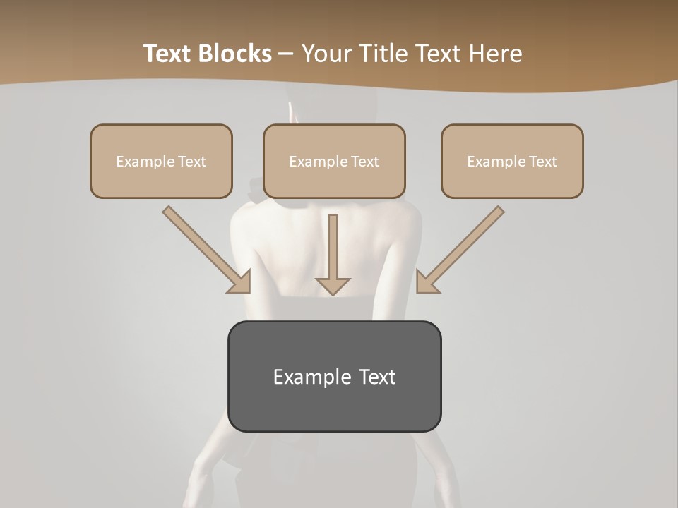 Dark People Nude PowerPoint Template