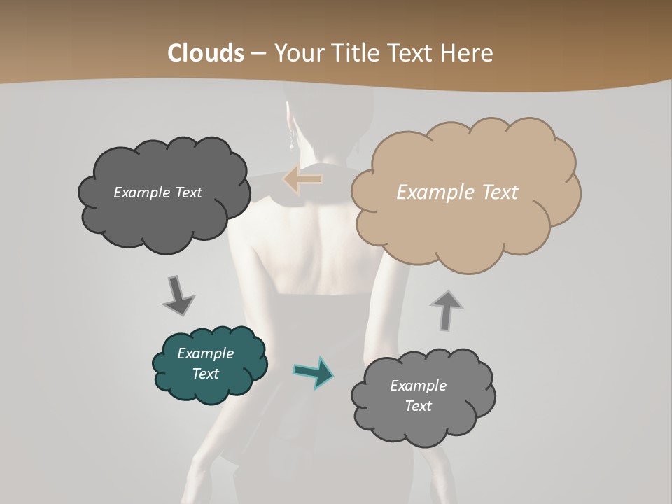 Dark People Nude PowerPoint Template