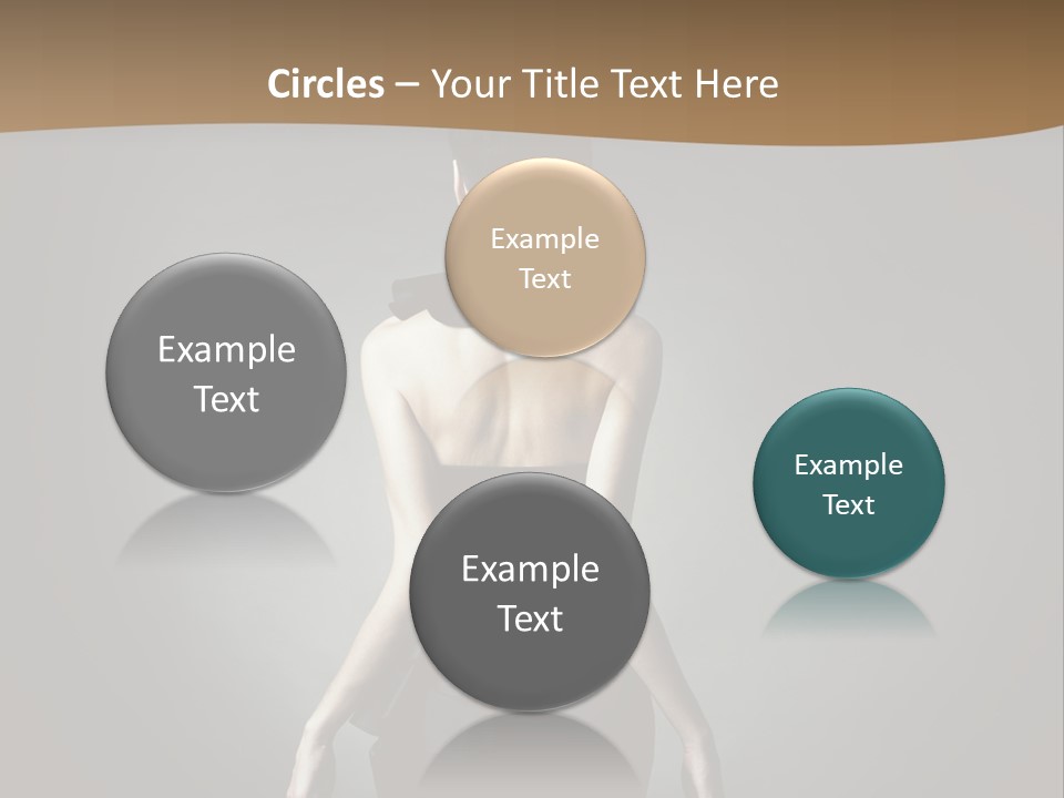 Dark People Nude PowerPoint Template