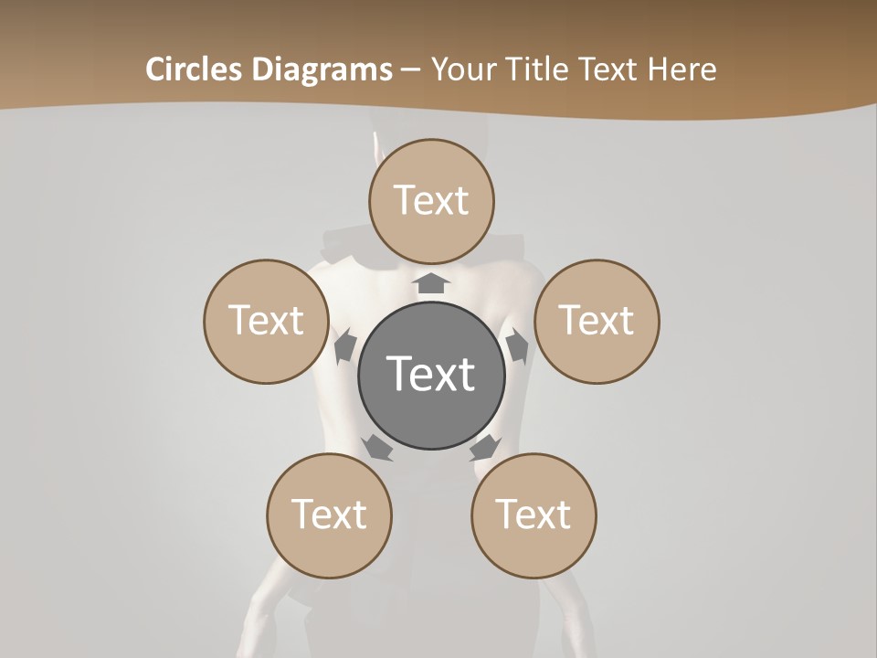 Dark People Nude PowerPoint Template