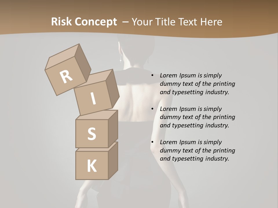 Dark People Nude PowerPoint Template