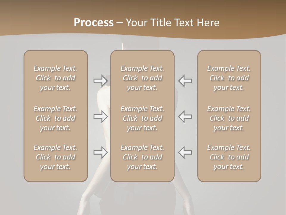 Dark People Nude PowerPoint Template