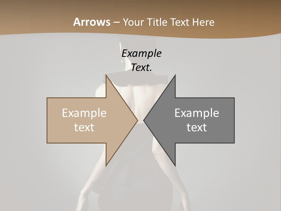 Dark People Nude PowerPoint Template