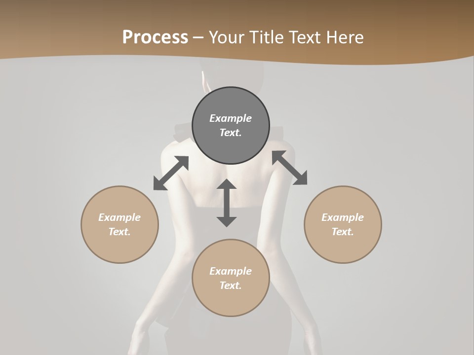 Dark People Nude PowerPoint Template