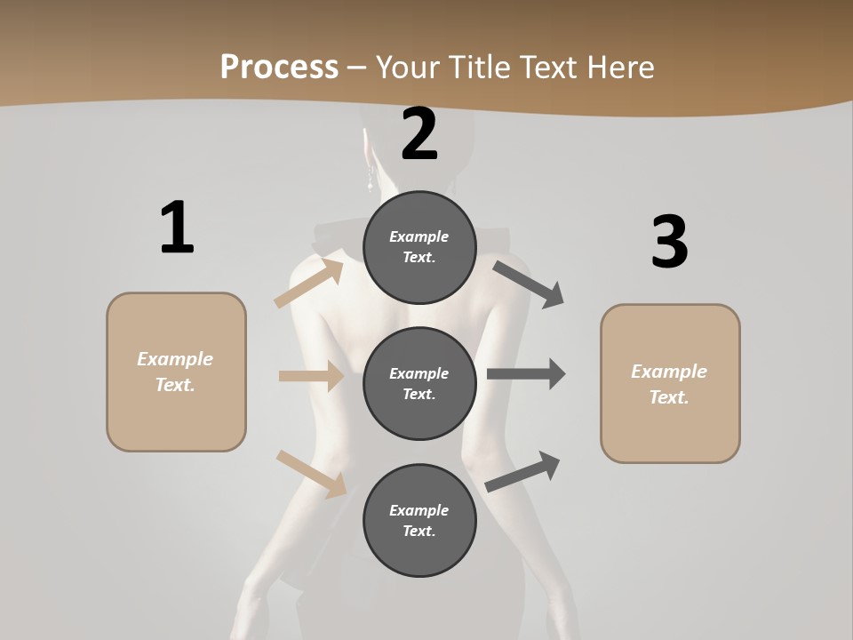 Dark People Nude PowerPoint Template