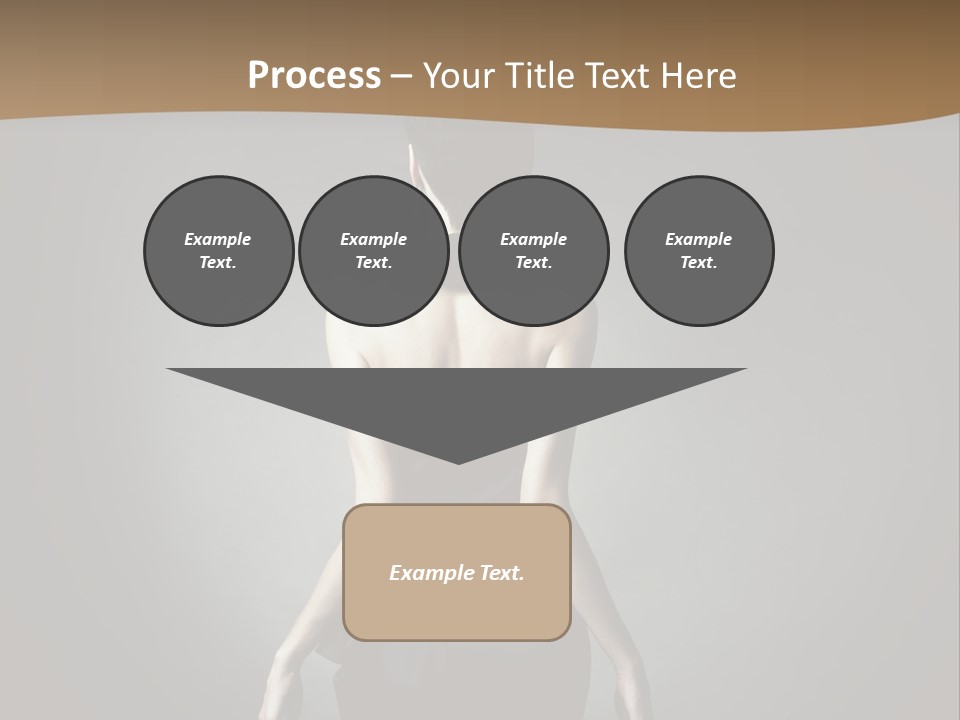 Dark People Nude PowerPoint Template