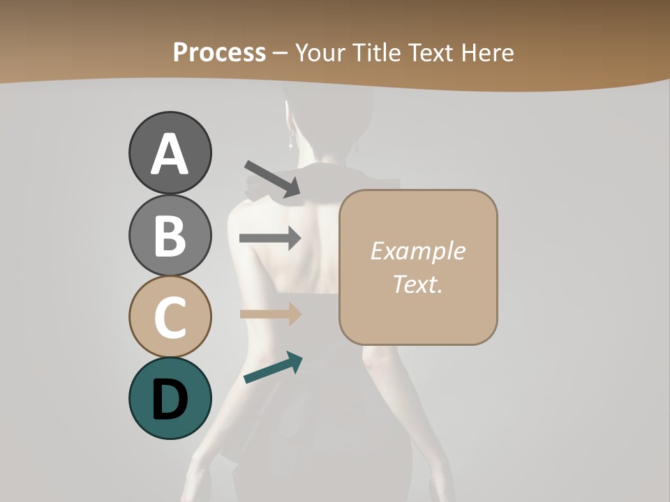 Dark People Nude PowerPoint Template