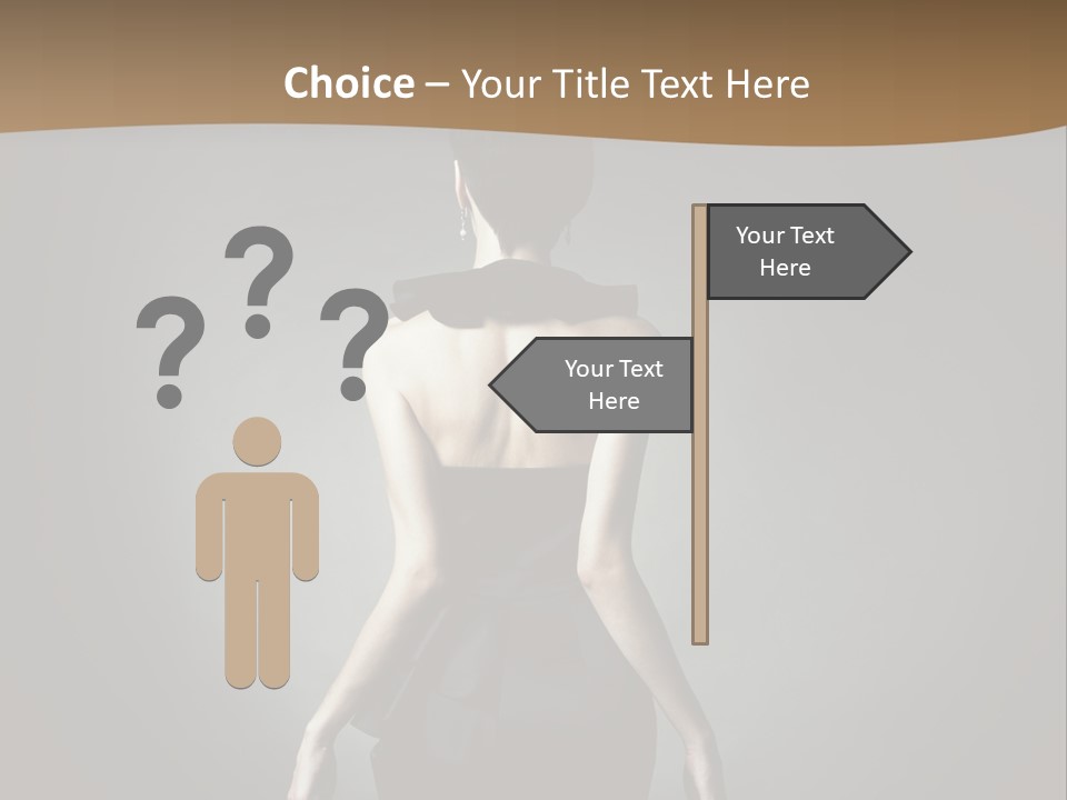 Dark People Nude PowerPoint Template