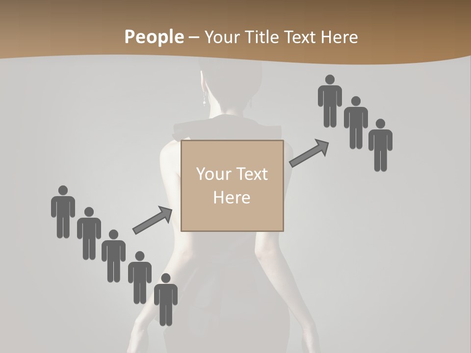 Dark People Nude PowerPoint Template