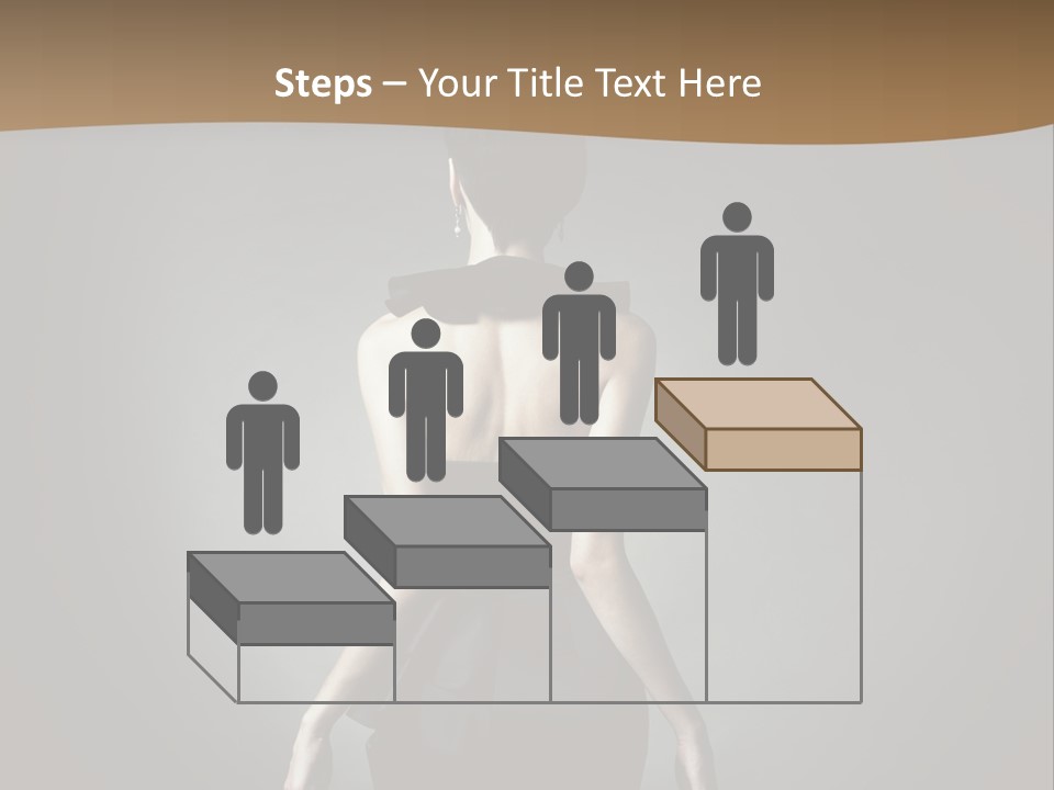Dark People Nude PowerPoint Template