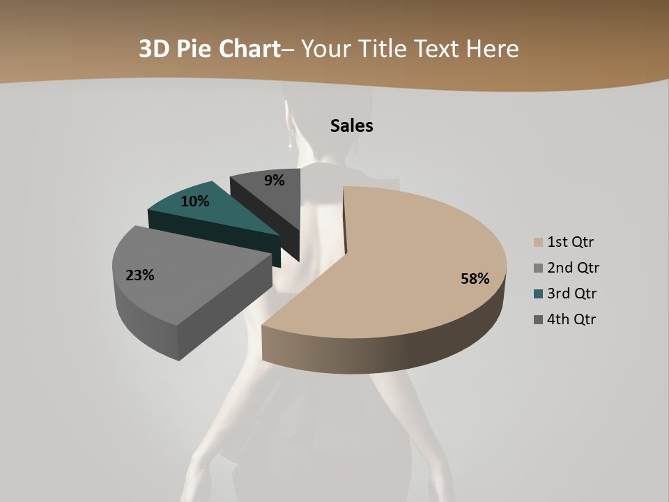 Dark People Nude PowerPoint Template