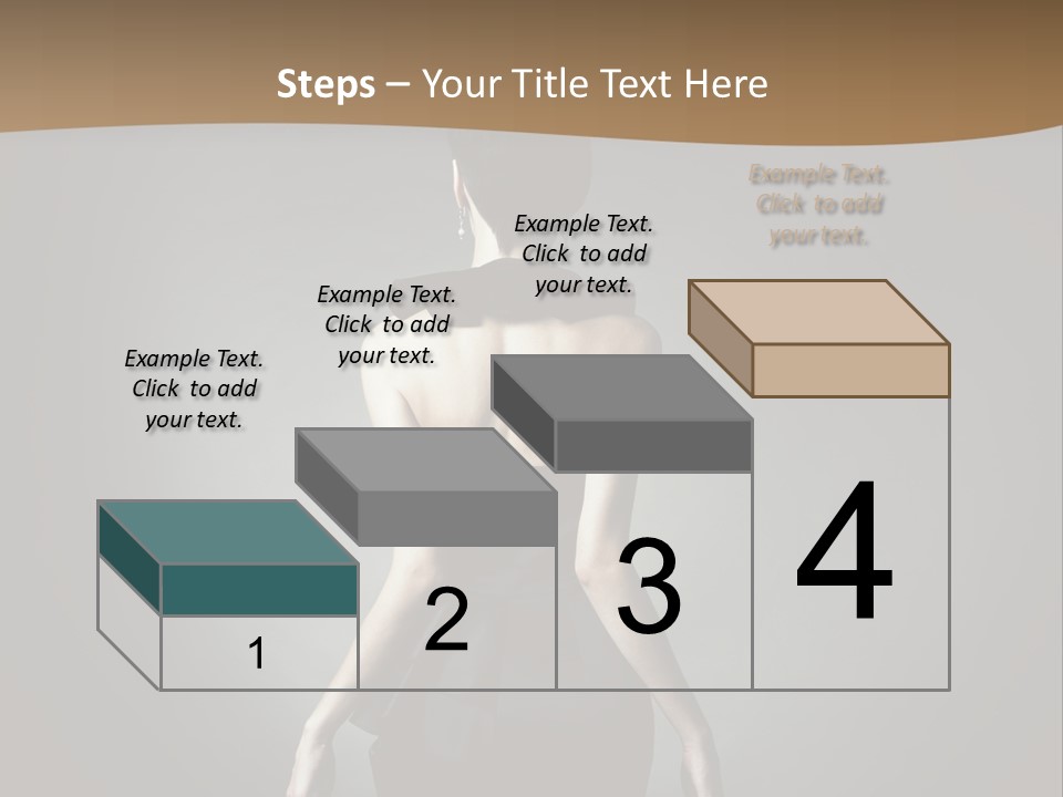 Dark People Nude PowerPoint Template