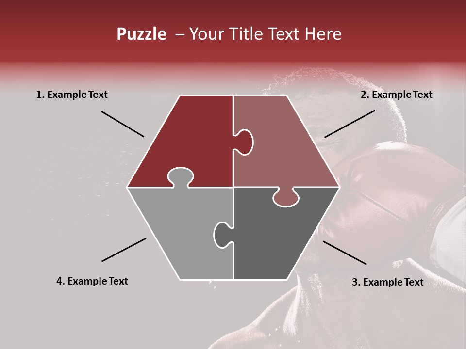 Sport Athletes Boxing PowerPoint Template