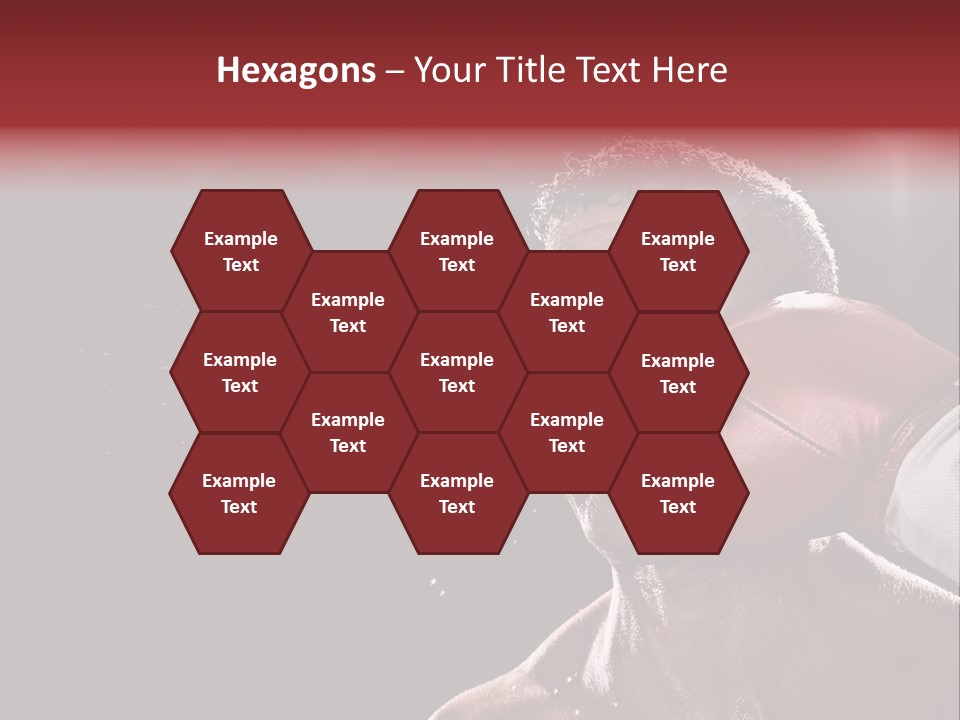 Sport Athletes Boxing PowerPoint Template