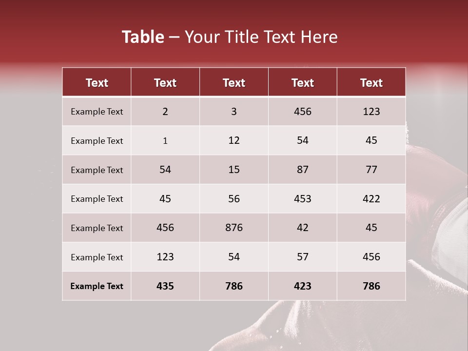 Sport Athletes Boxing PowerPoint Template