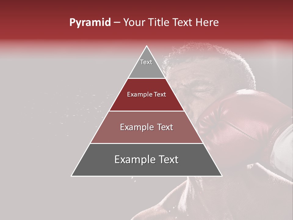 Sport Athletes Boxing PowerPoint Template