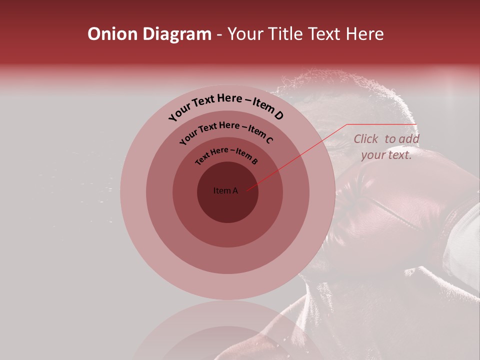 Sport Athletes Boxing PowerPoint Template