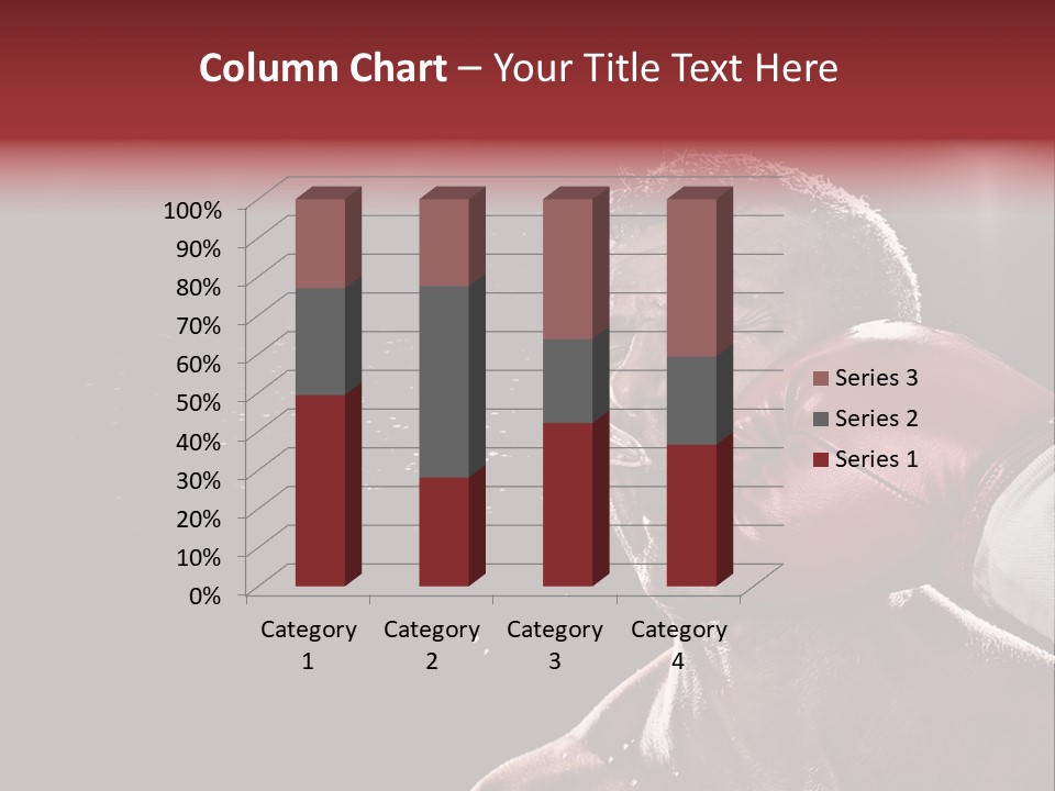 Sport Athletes Boxing PowerPoint Template