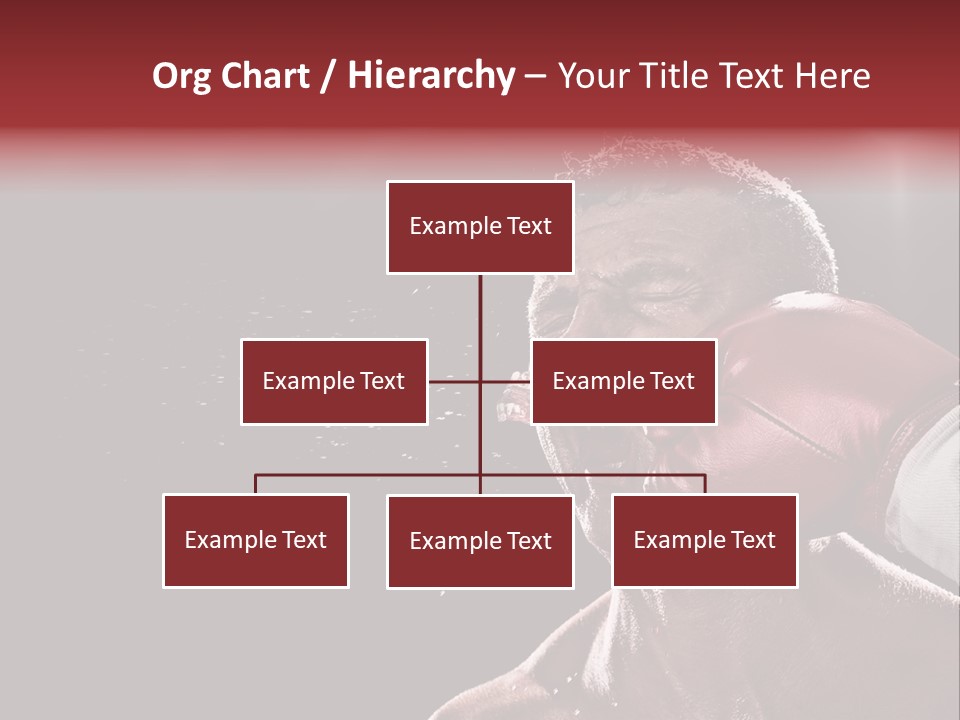 Sport Athletes Boxing PowerPoint Template