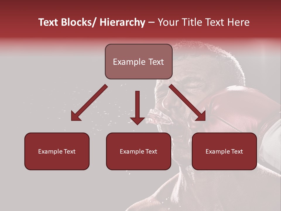 Sport Athletes Boxing PowerPoint Template