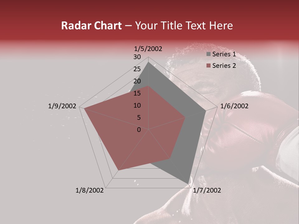 Sport Athletes Boxing PowerPoint Template