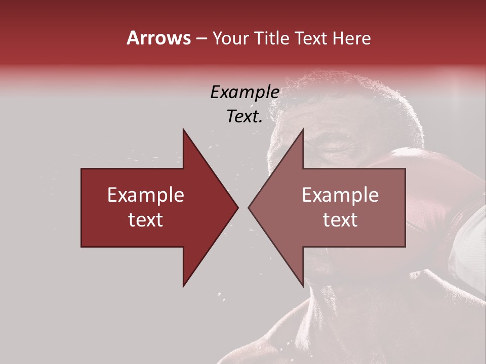 Sport Athletes Boxing PowerPoint Template