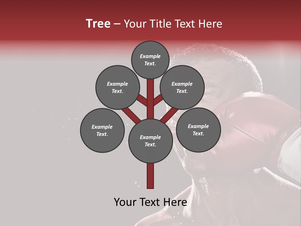 Sport Athletes Boxing PowerPoint Template