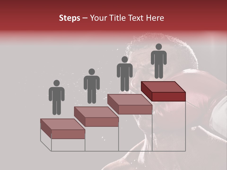 Sport Athletes Boxing PowerPoint Template