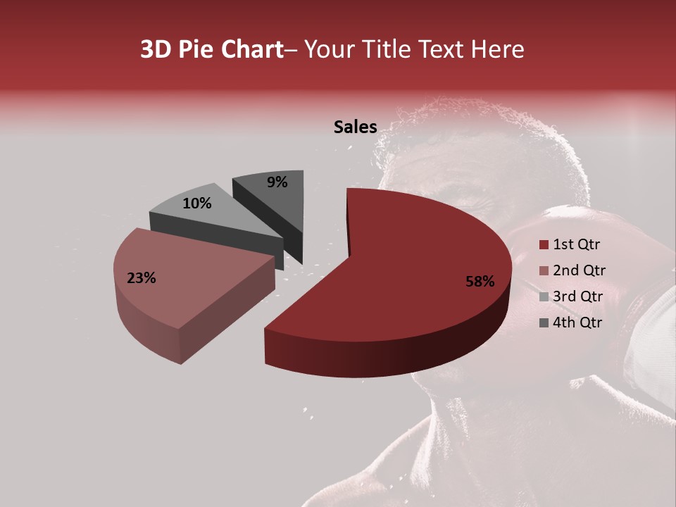 Sport Athletes Boxing PowerPoint Template