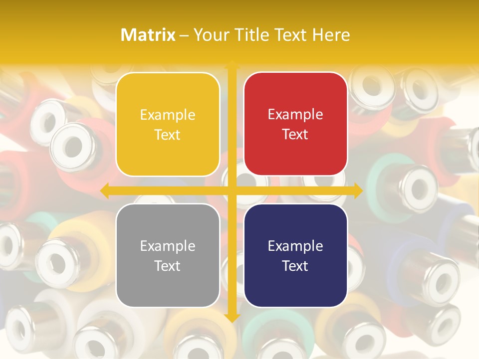 Macro Technology Signal PowerPoint Template