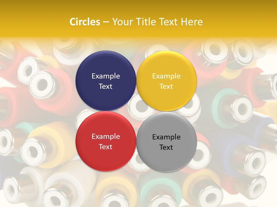 Macro Technology Signal PowerPoint Template