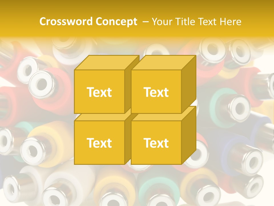 Macro Technology Signal PowerPoint Template