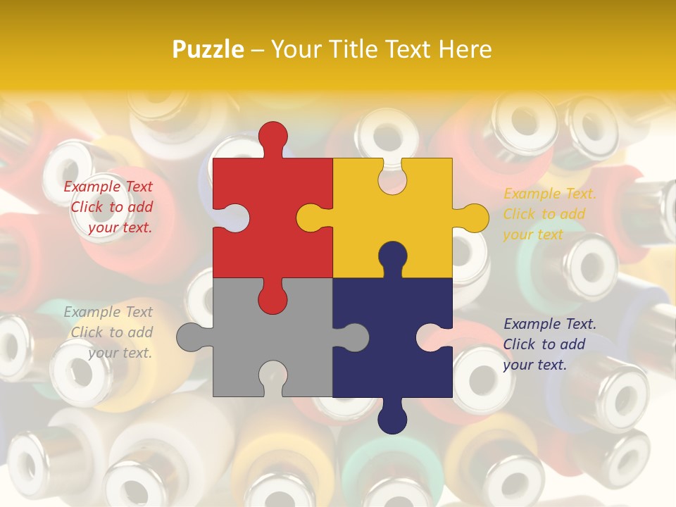 Macro Technology Signal PowerPoint Template