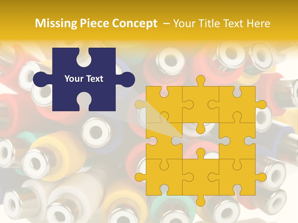 Macro Technology Signal PowerPoint Template