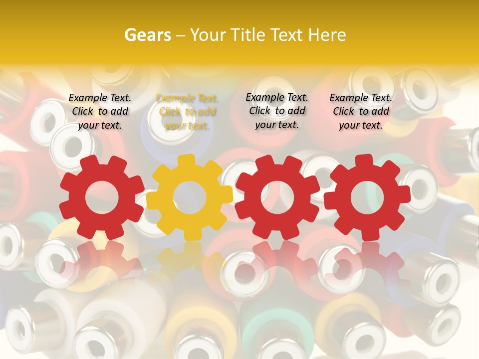 Macro Technology Signal PowerPoint Template